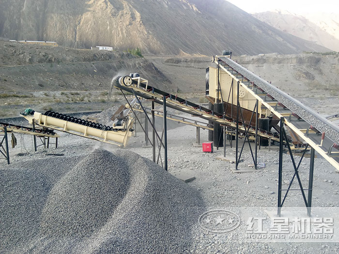 機(jī)制砂生產(chǎn)現(xiàn)場(chǎng) 機(jī)制砂生產(chǎn)現(xiàn)場(chǎng)